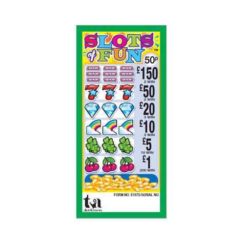 slots of fun lottery tickets